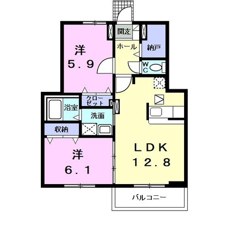 アンブレームＴの物件間取画像